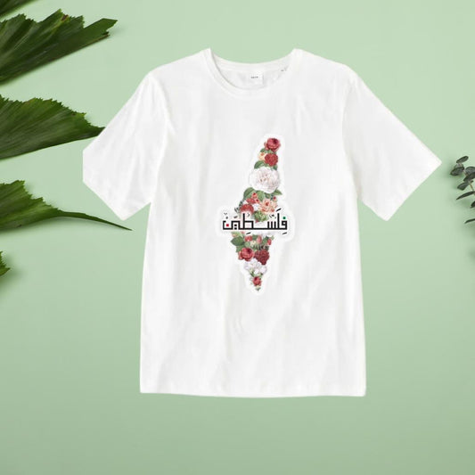 Palestine Floral Tee