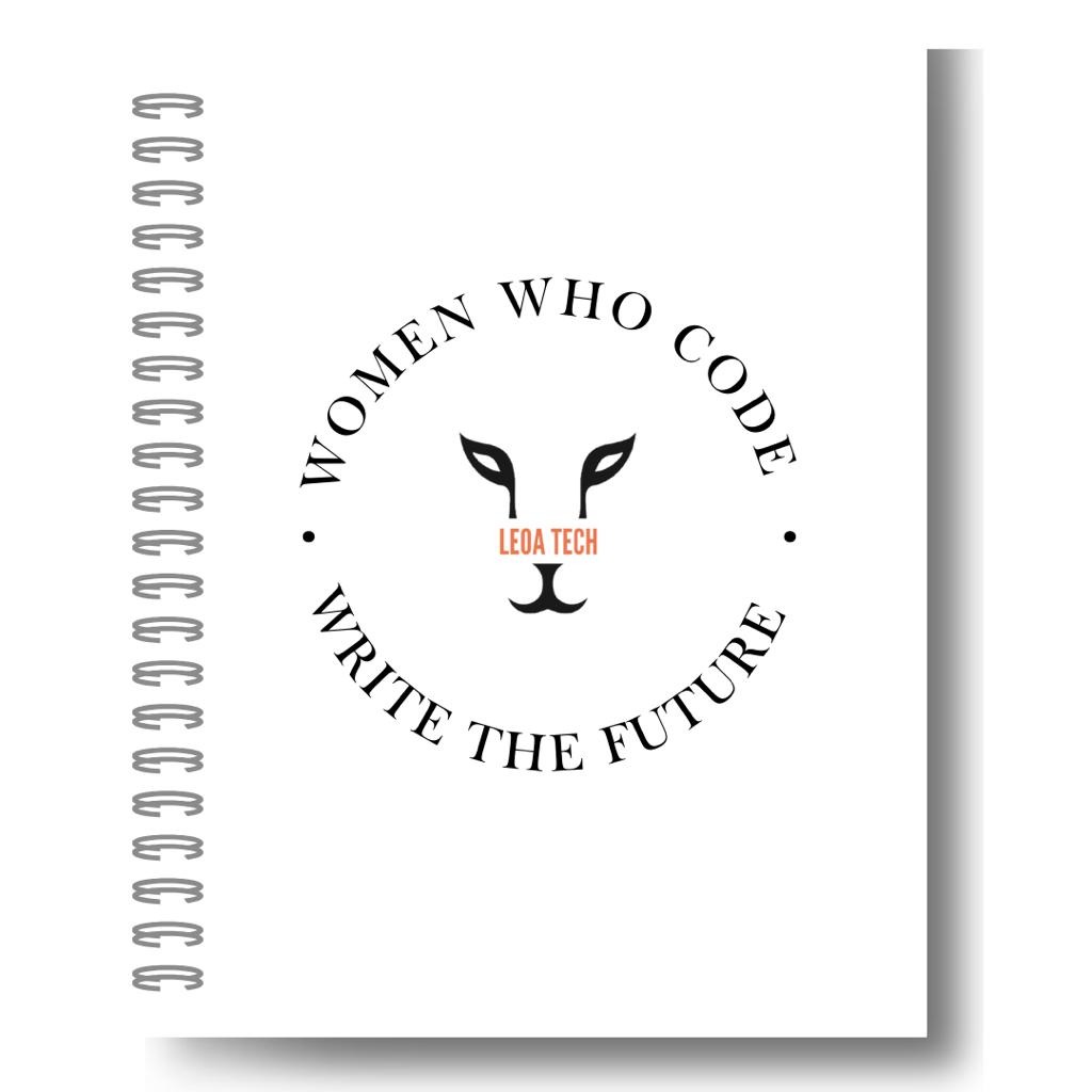 Future is Female Notebook – Leoa Tech