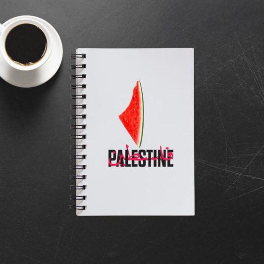 Palestine Map Notebook