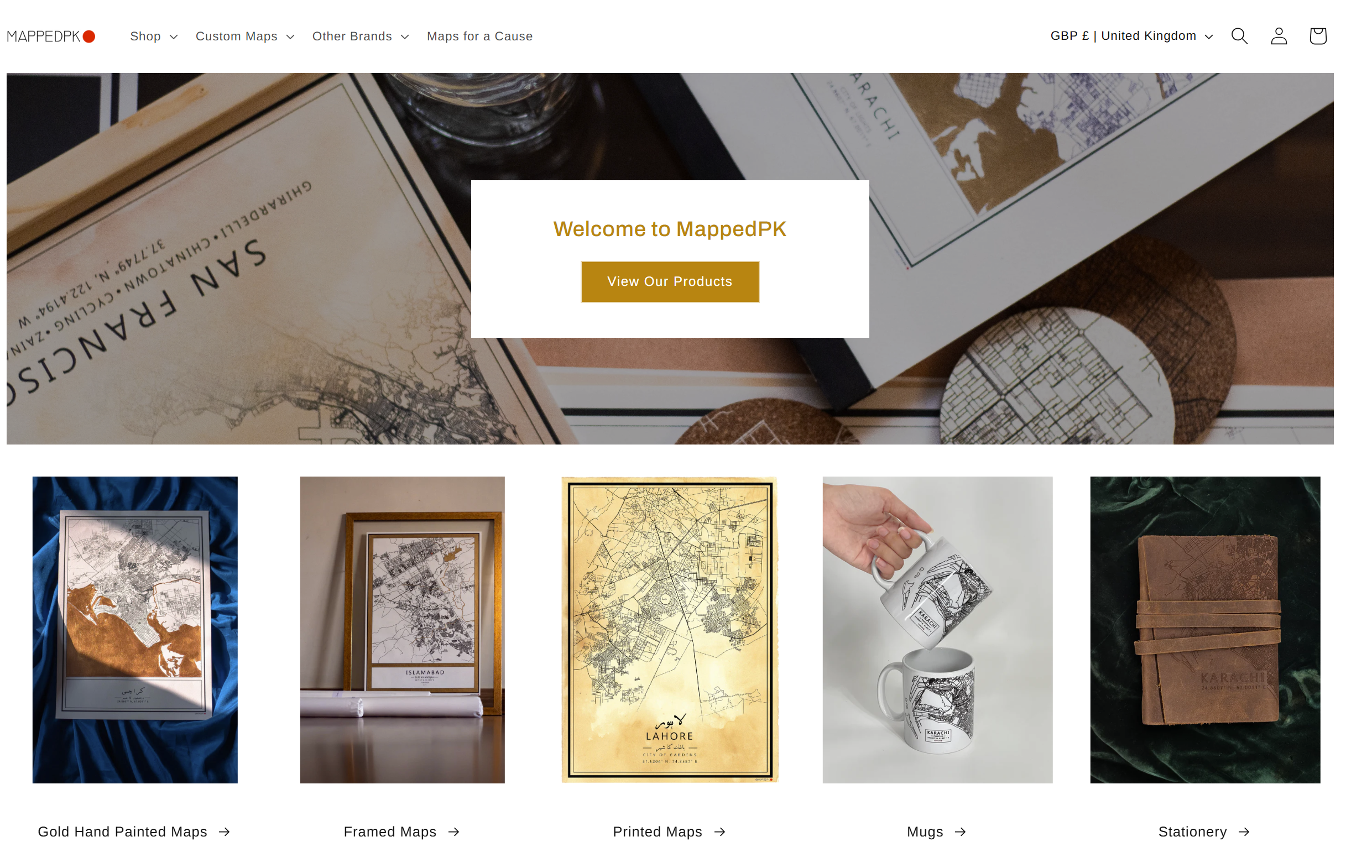 MappedPK storefront